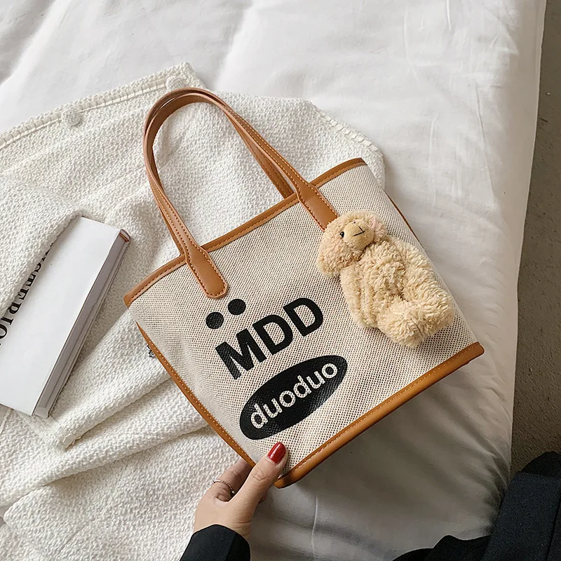 

Bolso de mano a la moda para mujer, bolsa de hombro de un solo lado, de compras, monedero