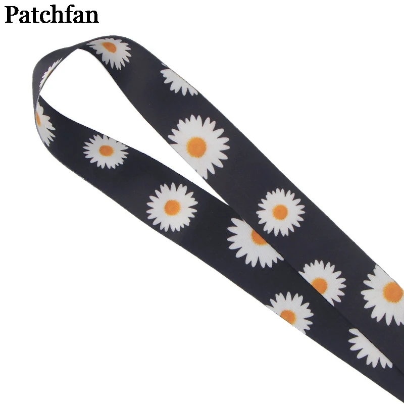 Patchfan маргаритки цветы ремешки для ключей в мобильный телефон ремни Ожерелье