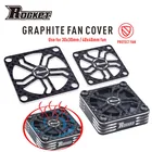 Ракета углерода крышка вентилятора охлаждения 40x40 мм 30x30 мм Радиоуправляемый двигательЭлектрический регулирующий вентилятор Защитная крышка