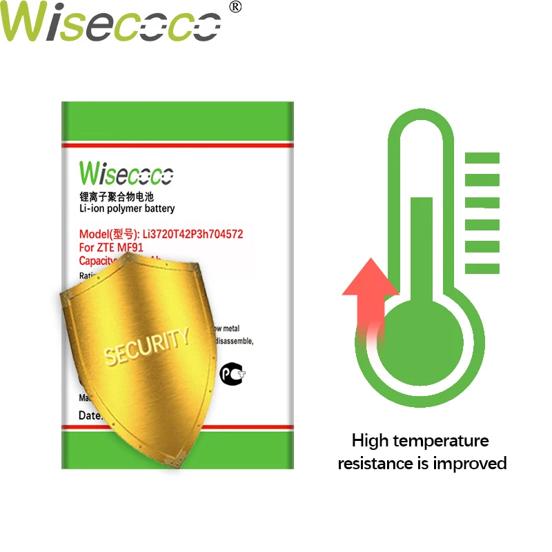 Wiscoco 2800 мАч Li3720T42P3h704572 батарея для ZTE MF90M MF91 MF90 4G WIFI роутер телефон + код