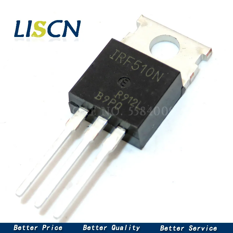 

10 шт. IRF510N TO-220 IRF510NPBF IRF510 MOSFET N-Chan 100V 5,6 Amp новый оригинал