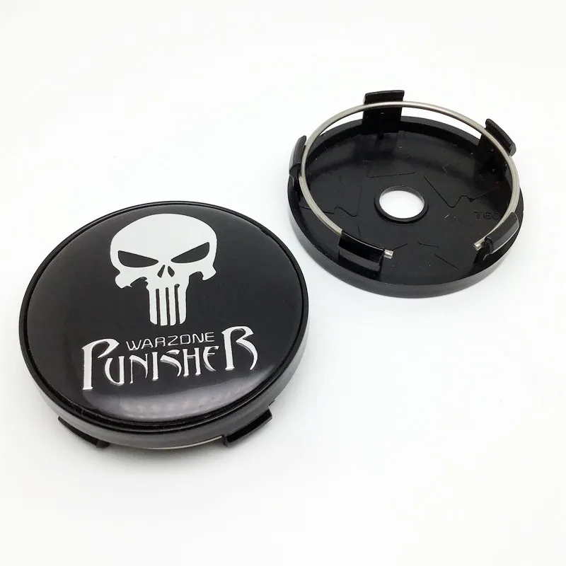 4 шт. 60 мм для черепа Каратель центральный колпак на колесо автомобиля втулки