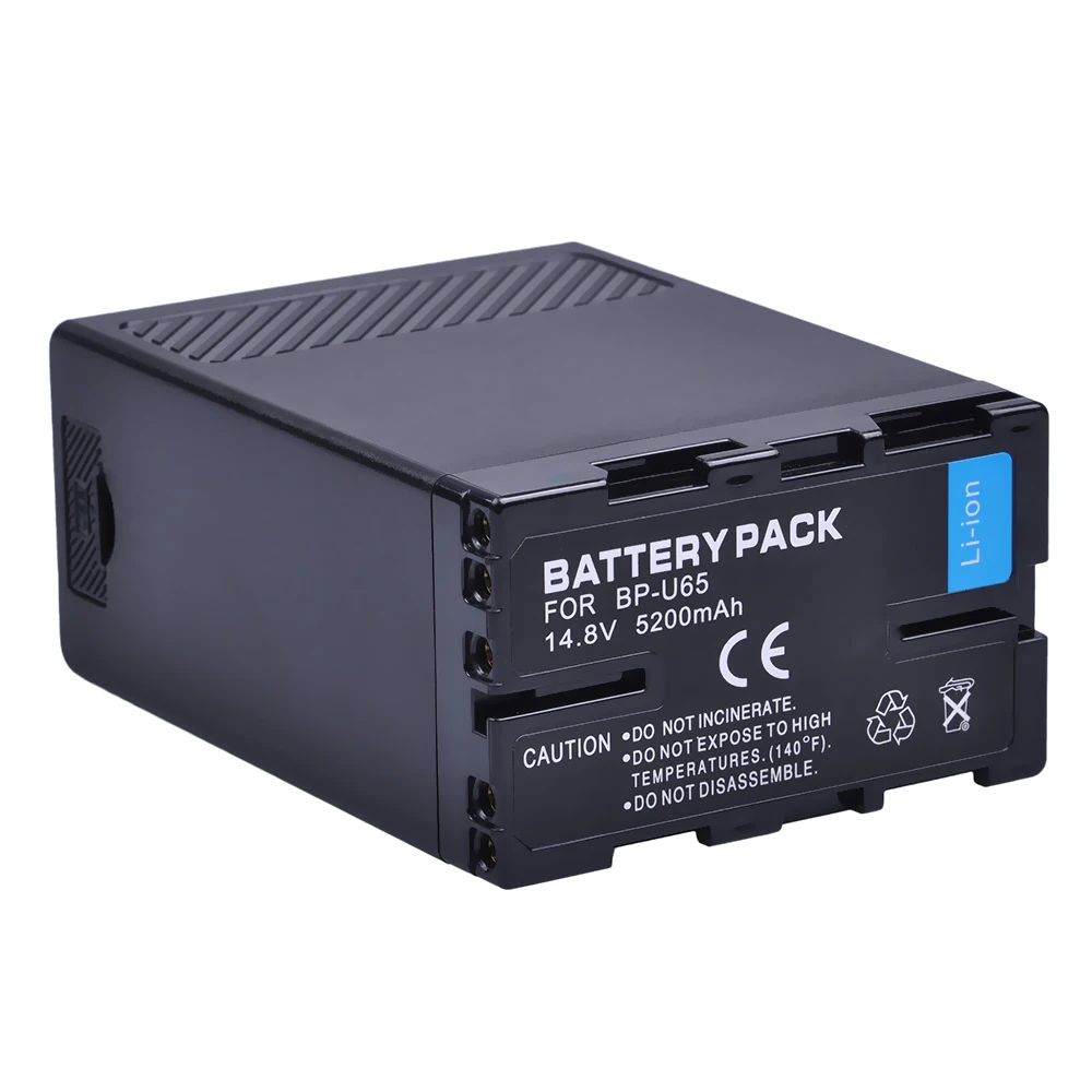 Batería BP-U65 BPU65 BP-U60 BP-U90 U65, con USB y función d-tap, para Sony EX260, FS7, FS5, X280, Z280, Z190, EX1R, EX3R, PMW