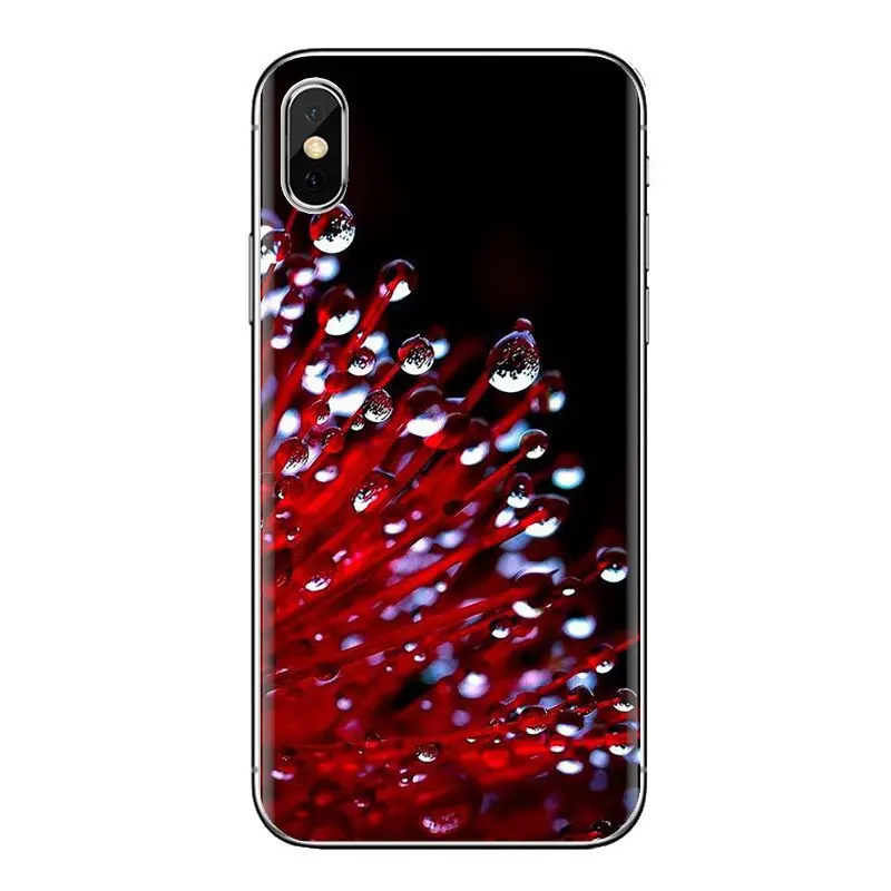 For Samsung Galaxy J1 J2 J3 J4 J5 J6 J7 J8 Plus 2018 Prime 2015 2016 2017 Water Drop Photography bubbles Transparent TPU Housing |