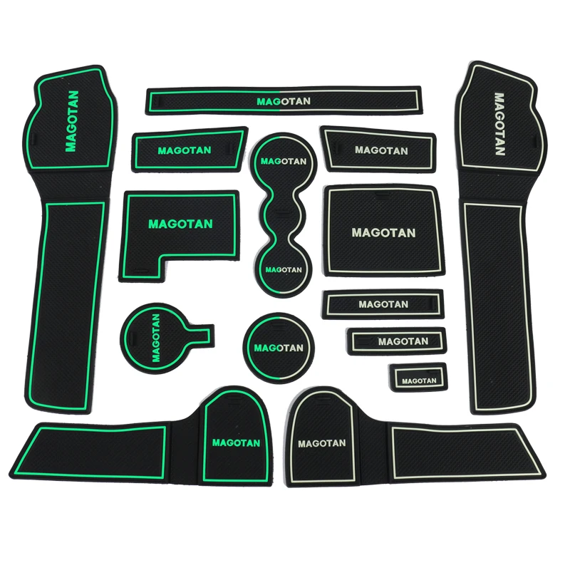 Противоскользящий коврик со слотом для ворот подставка VW Passat B8 2015 2016 2017 2018 2019 2020