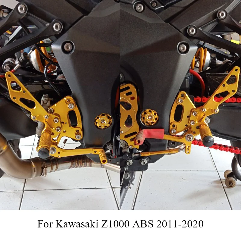 FXCNC алюминиевые настраиваемые задние комплекты для мотоцикла комплект ножек