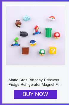 8/19 шт. Новое поступление 3D Super Mario Bros магниты на холодильник стикер сообщений взрослого человека девочка детские игрушки для мальчиков, подарок на день рождения, Супер Марио и Луиджи