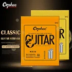 Набор струн Orphee для классической гитары, серия NX RX EW, посеребренный провод, нейлон, 6 струн, Премиум NX35 28-45 NX36 28-43, калибр