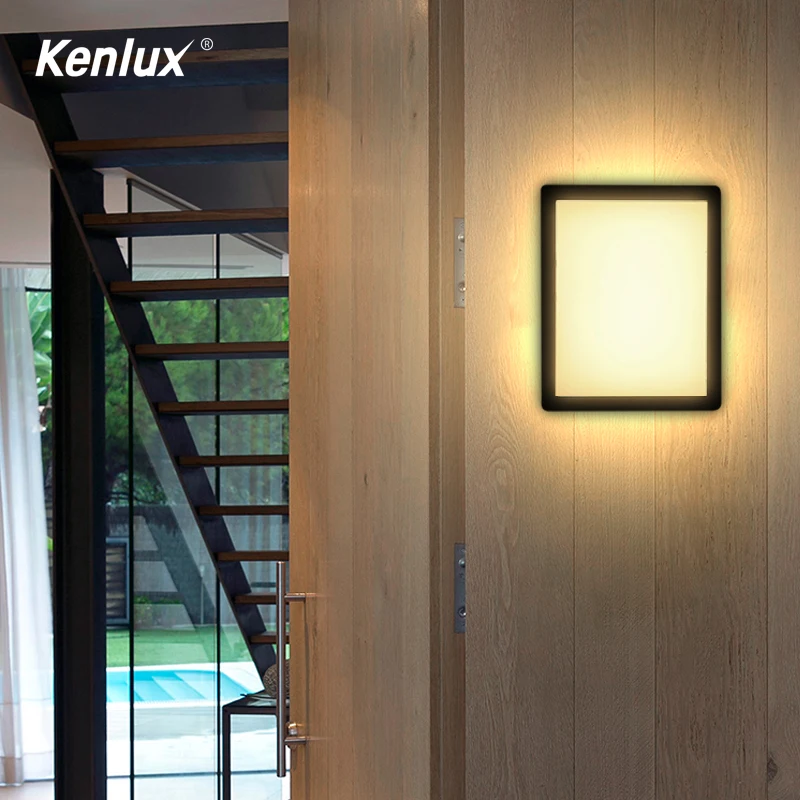 Светодиодный пластиковый светильник 20 Вт настенный новый дизайн светодиодный