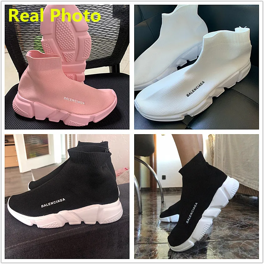 

Women Running Shoes Sneakers High Top Sock Shoes Lovers Fashion Flying Weaving Couple Casual Shoes Zapatillas Mujer Basket Femme