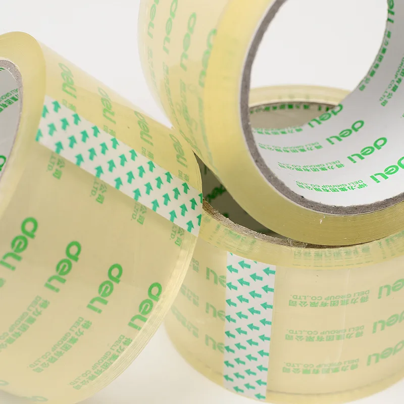 Хорошее качество прозрачная упаковочная клейкая лента для картона ширина