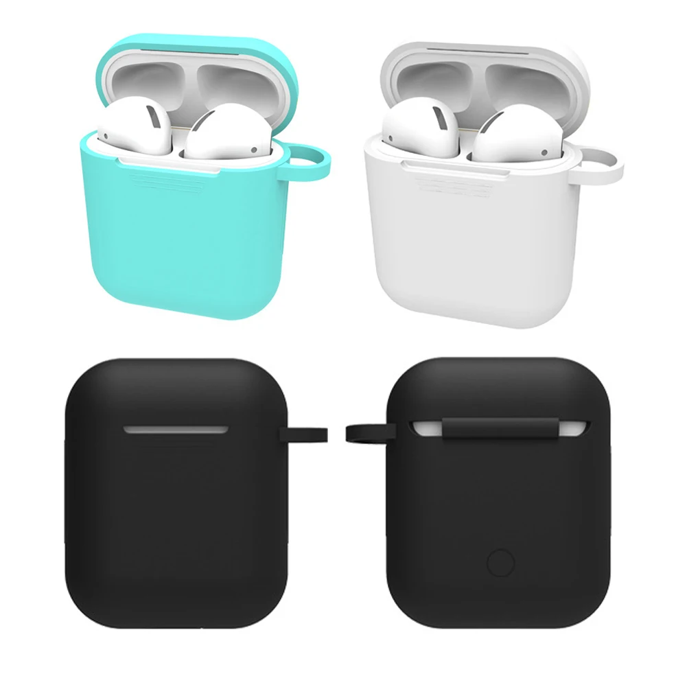 

Flexible Anti-scratch Silicone Soft Protective Case Cover for Apple AirPods 1 & AirPods 2