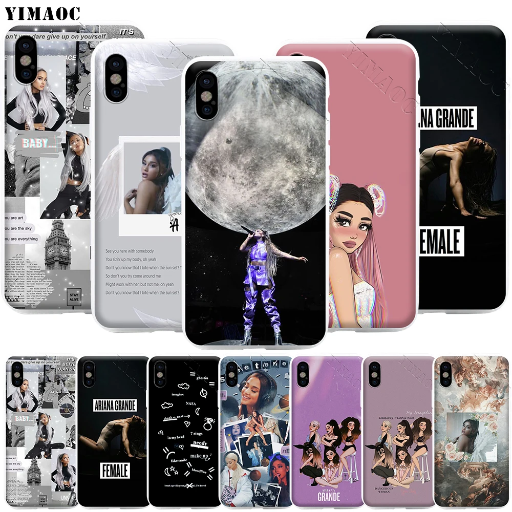 Чехол для телефона YIMAOC Call Me Angel Ariana Grand iPhone 11 Pro XS X XR Max 8 7 6 6S Plus SE 5S | Мобильные