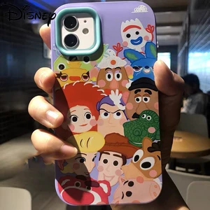 Disney Toy Story Phone Case for IPhone 13 13 Pro 13 Promax 12 12 Pro Max 11 Pro X XS MAX XR 7 8 Plus All-inclusive Phone Case