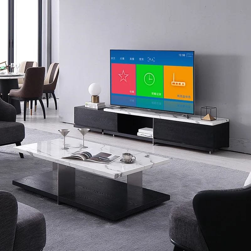 Квадратный журнальный столик творческих Нержавеющая сталь светильник класса