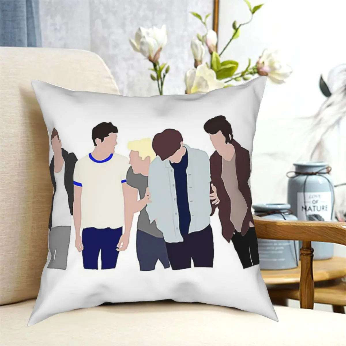

One DirectionOT5 Midnight Memories Pillow Cushion Cover Decorative Pillowcases Case Home Sofa Cushions 40x40,45x45cm