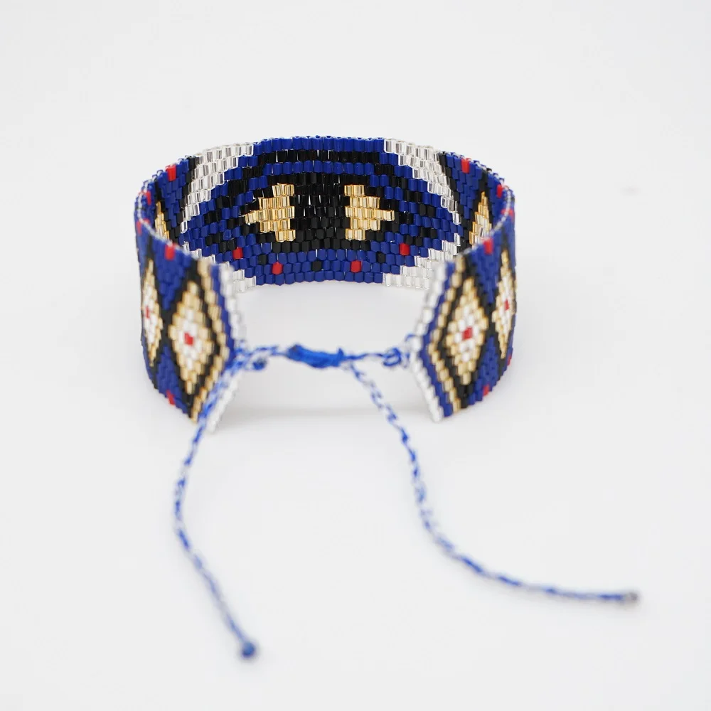 Go2boho Miyuki Бусы Браслеты турецкий браслет Evil Eye для женщин ювелирные изделия Модные Pulseras Mujer Moda ручной тканый станок