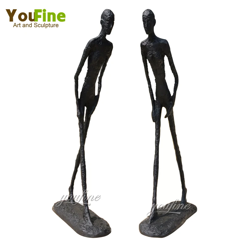

Бронзовая скульптура ходящего человека, 39 дюймов, Реплика Giacometti, винтажная абстрактная Бронзовая статуя ходячего человека для коллекционн...