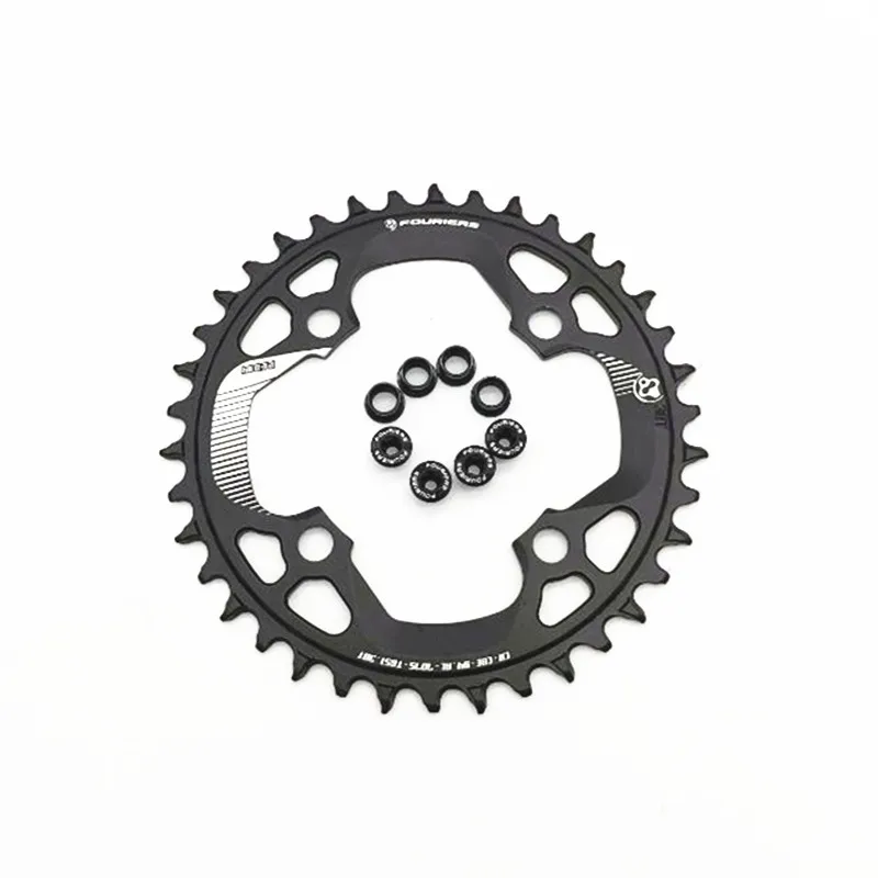 

FOURIERS MTB Bicycle Chainring 94 BCD Round mountain bike Narrow Wide Chainring 36T 38T Bike Chainwheel