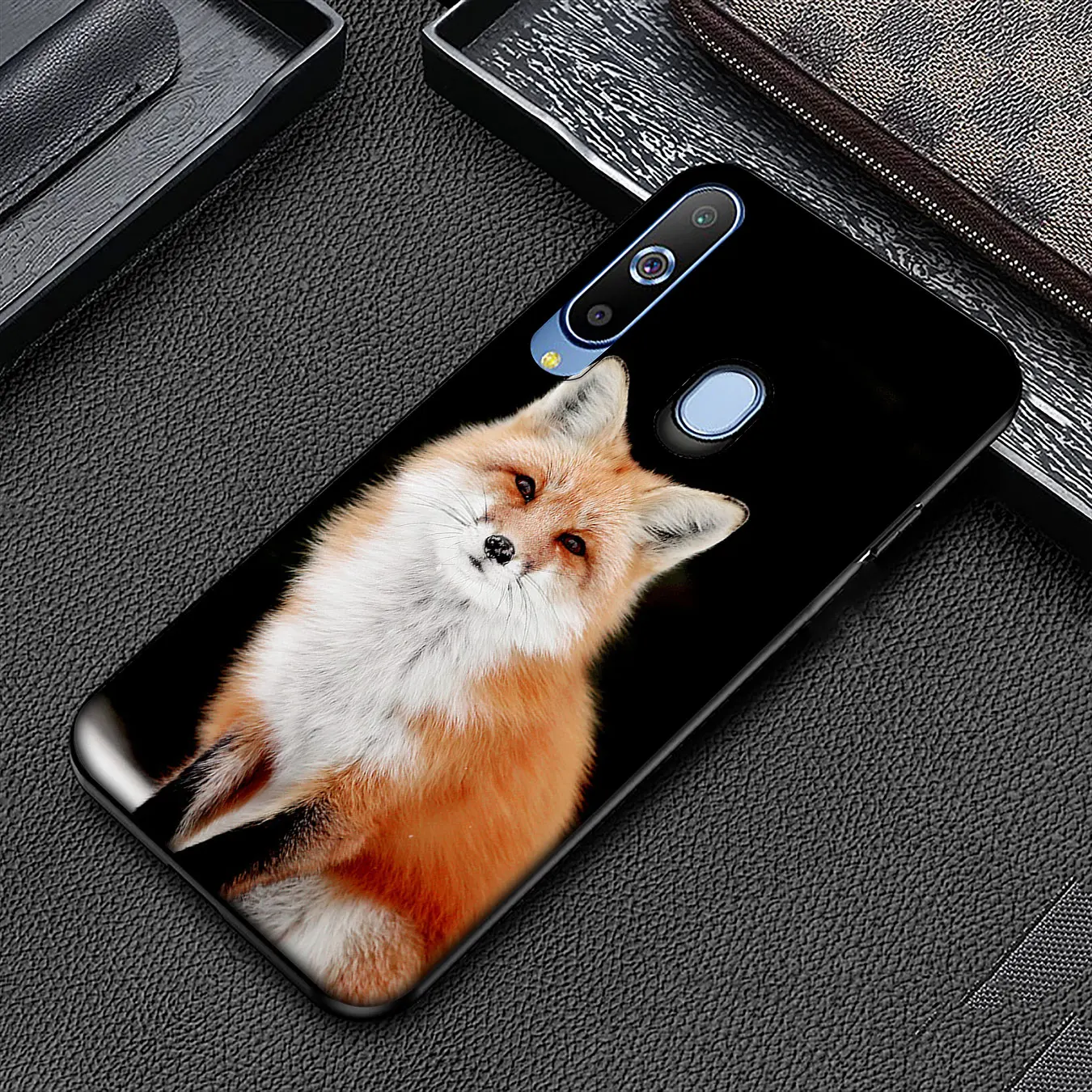 Аниме лиса Забавный foxs милые Чехлы для мобильного телефона из мягкого силикона