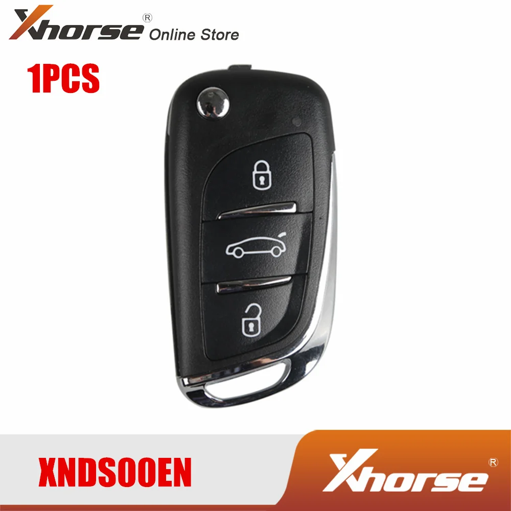 XHORSE XNDS00EN Reomte Key для DS Type 3 кнопки 1 шт.