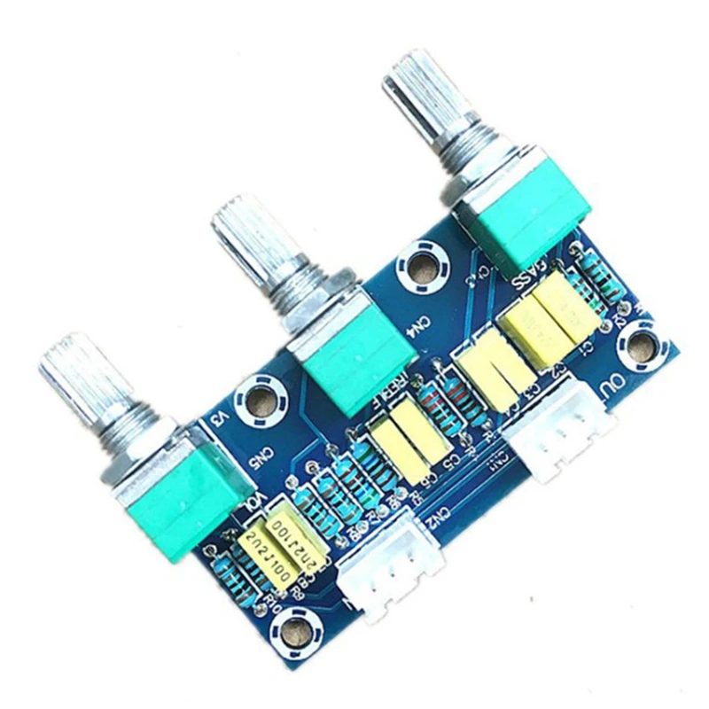 

XH-M802 Плата усилителя высоких и низких смеситель напряжения тональная плата объем Управление плата сабвуфера регулировки усилитель