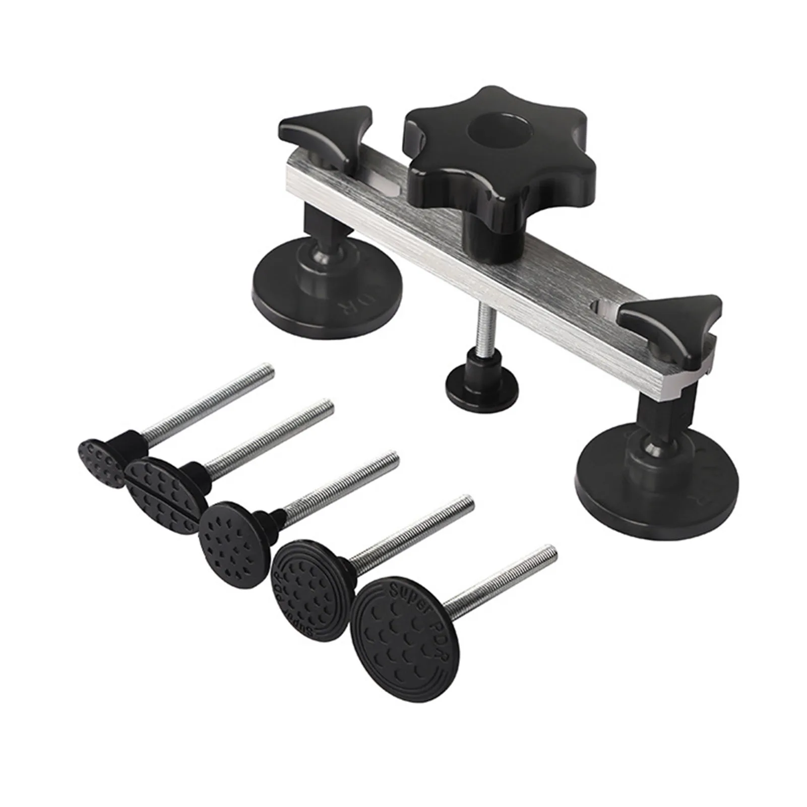 

Universal Car Dent Repair Body Damage Fix Tool Pulling Bridge Puller Paint-free Dent Removal Glue Tabs Hand Repair Tools Kit