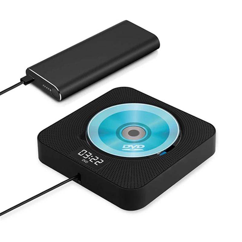 CD-плеер настенный Bluetooth EU Plug o Boombox HDTV 1080P домашний с дистанционным управлением и