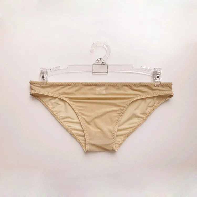 

Mens Sexy Transparent Ice Silk Bikini Briefs Underwear Thong G-String T-Back Sexy Low Rise Briefs See Through Thong G-String