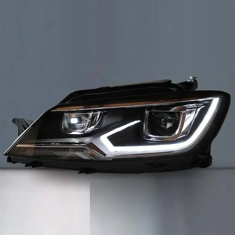 Стайлинг дневные ходовые Боковые указатели поворота Luces Led Para авто фары