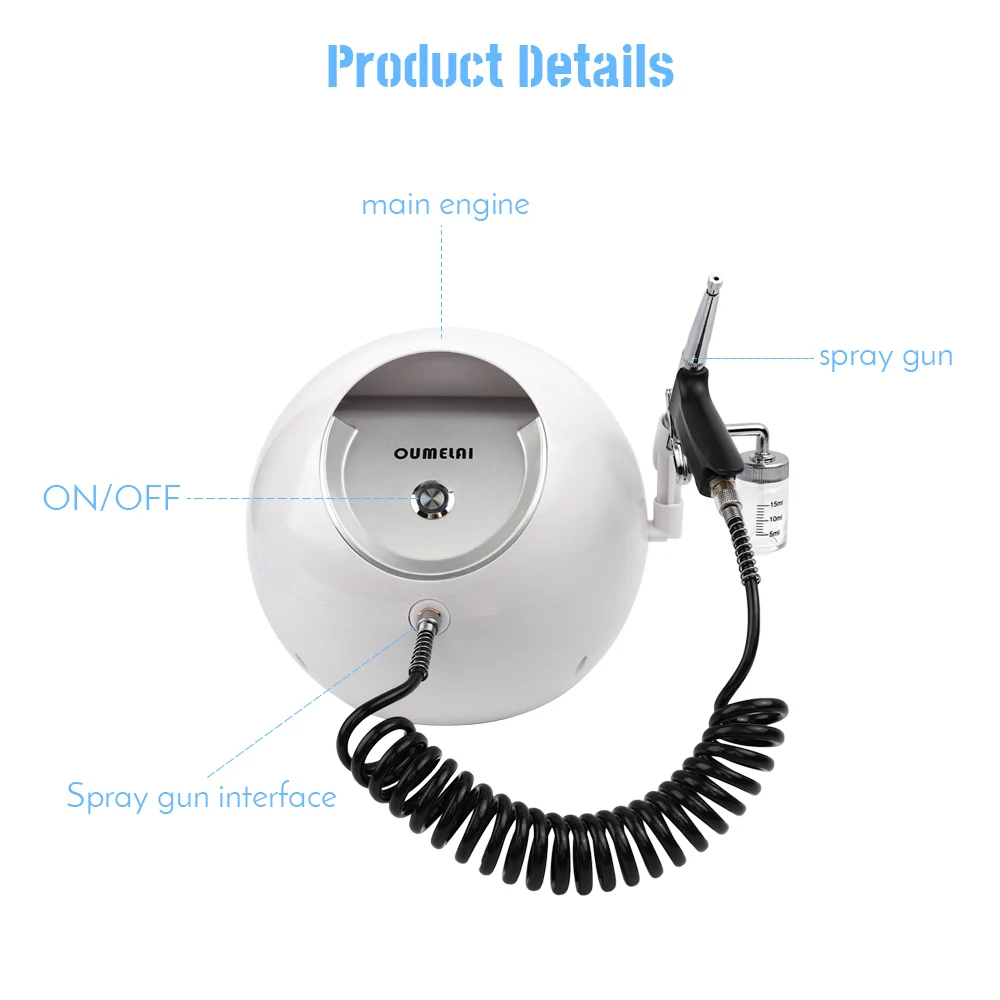 Портативный водяной кислородный распылитель для лица инъекция воды гидрат