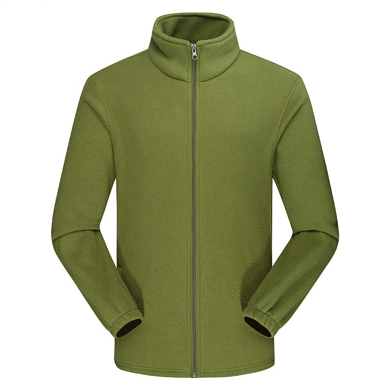 Men Army Green Mountainskin осенне-зимние женские мужские флисовые походные куртки для спорта на открытом воздухе, кемпинга, походов, альпинизма, теплые лыжные мужские пальто VA463 - Цвет: Men Army Green