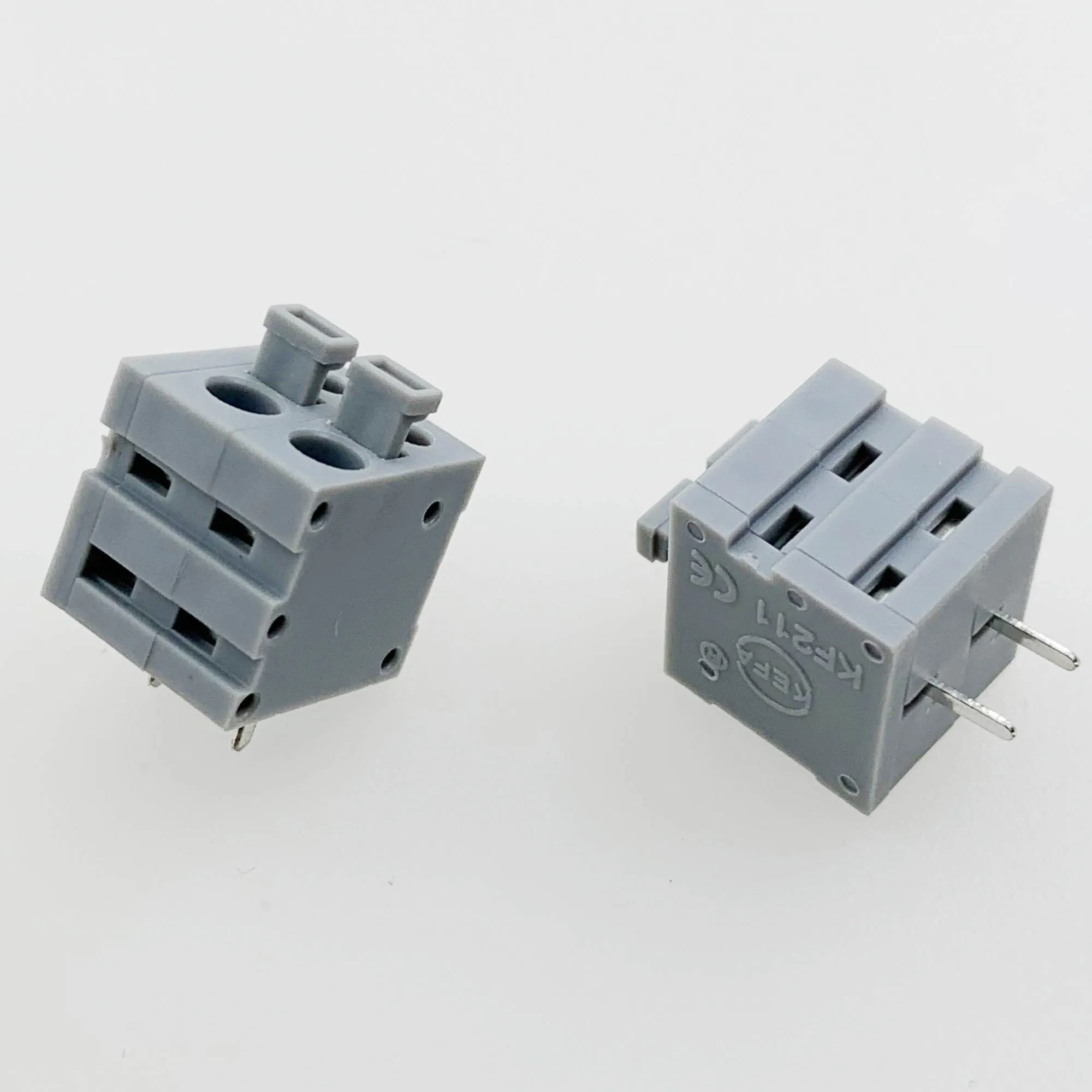 KF211V 5,0 2P~ 12P PCB Пружинные клеммные блоки DG211V 5,0 мм 2PIN~ 12PIN Феникс контакт DEGSON KEFA