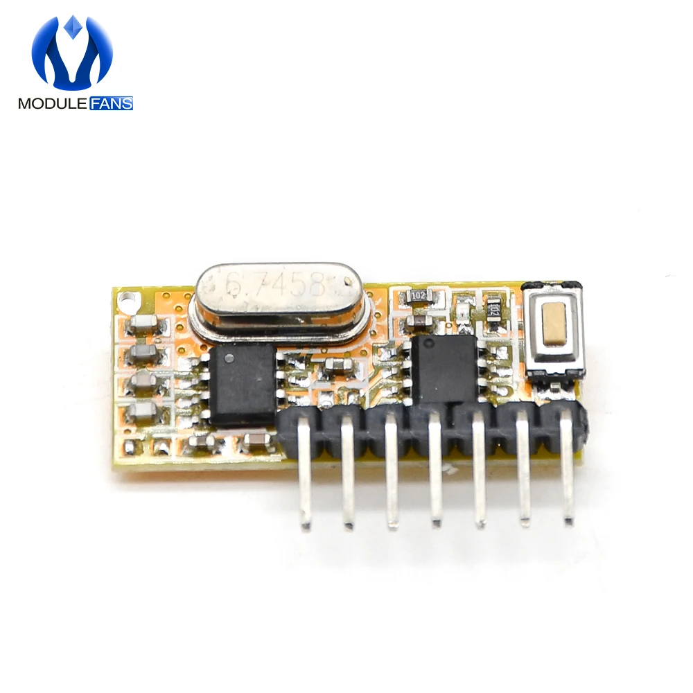 Беспроводной Супергетеродинный приемник RXC6 433 МГц код PT2262 стабильный для Arduino/AVR