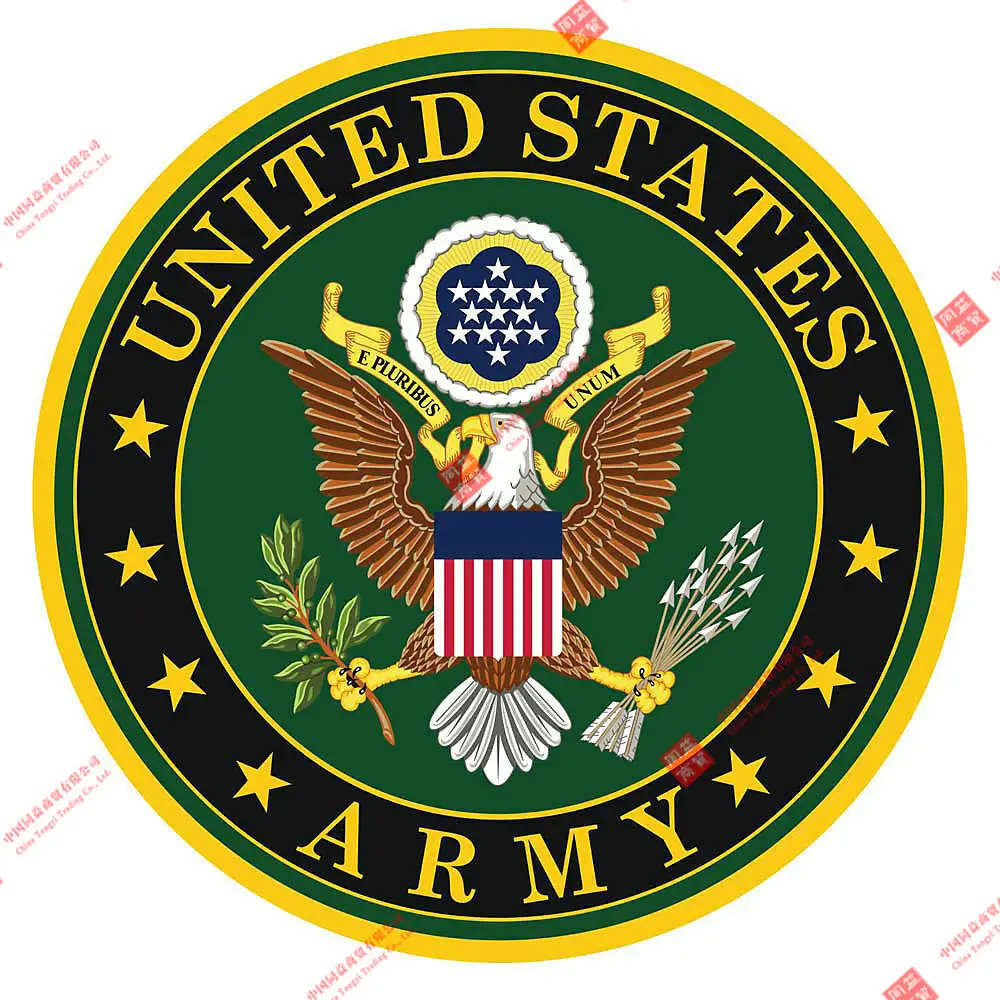 

Creative US ARMY MILITARY DECAL WALL HIGH QUALITY STICKER CAR TRUCK Window Laptop