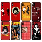 Черный чехол из термопластичного полиуретана для телефонов Samsung galaxy S20 S20 ПлюсS20 ультраS20 + S20FE задняя S 20 FE + крышка Криминальное чтиво дым пистолет для девочек