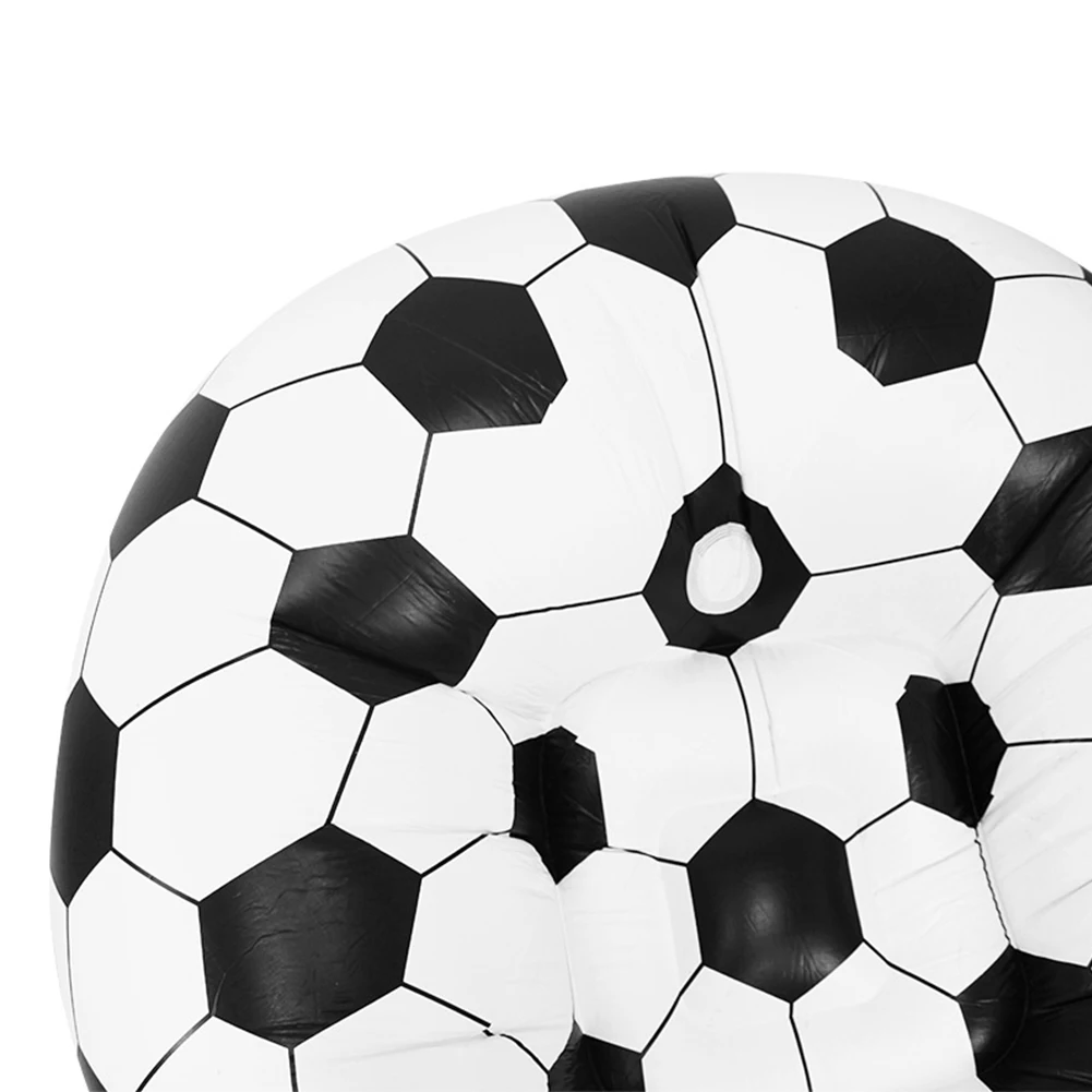 

Football Theme Outdoor Sofa Bean Bag Chair Lounger Air Inflation Living Room Eco-friendly PVC Comfortable