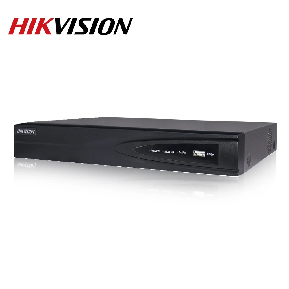 Сетевой видеорегистратор Hikvision NVR 4 канала DS-7604NI-K1/4 P порта PoE IP-камера