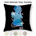 Чехол для подушки Genshin Impact Chongyun, наволочка для подушки из хлопка и льна, Аниме игра Genshin Impact Chongyun, креативный тренд