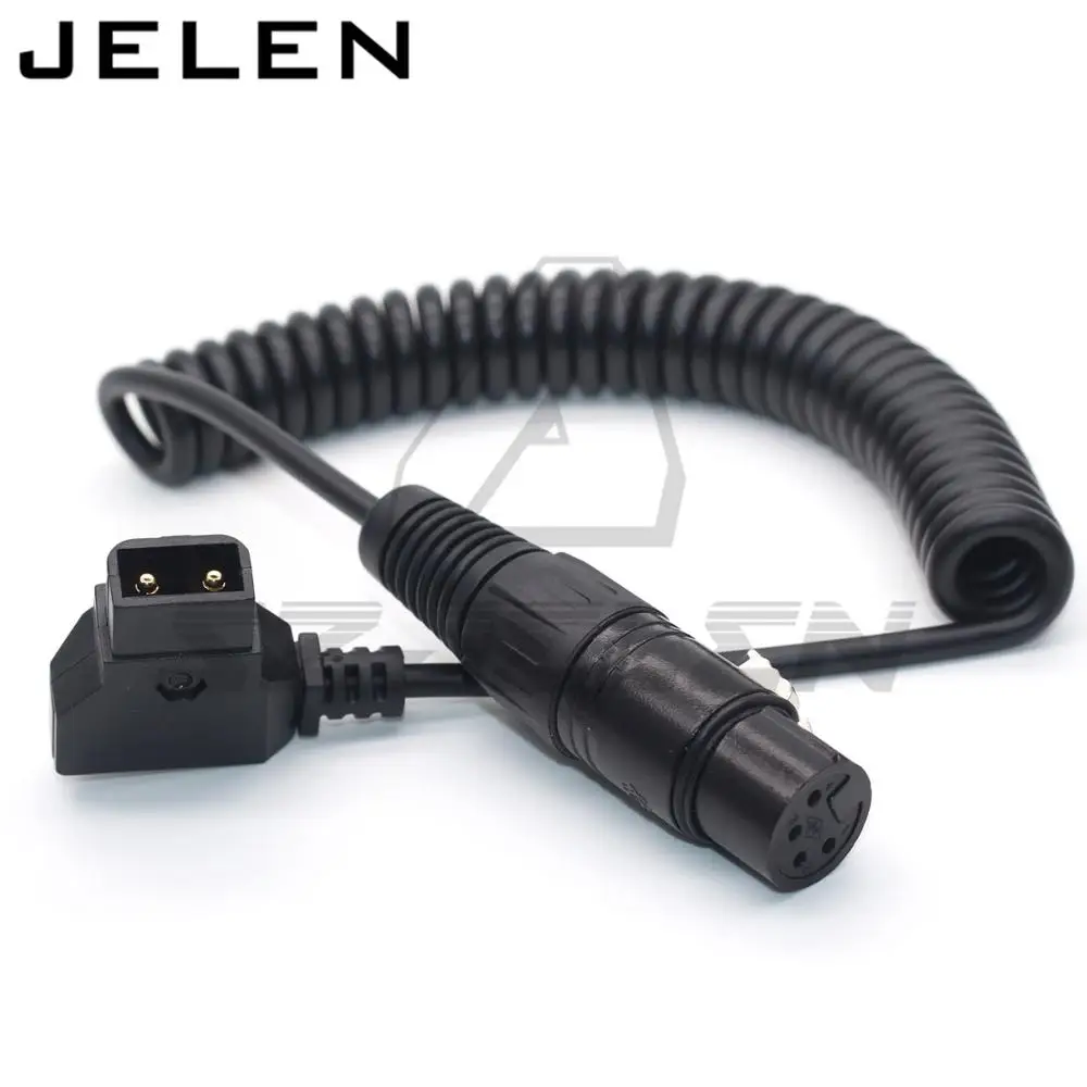 D-нажмите на 4-контактный кабель XLR шнур питания для монитора камеры | Обустройство