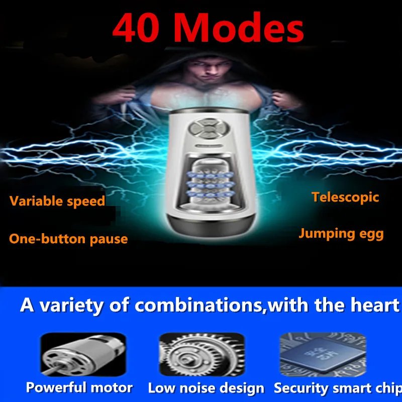 Автоматический телескопический Мужской мастурбатор с чашкой электрическая