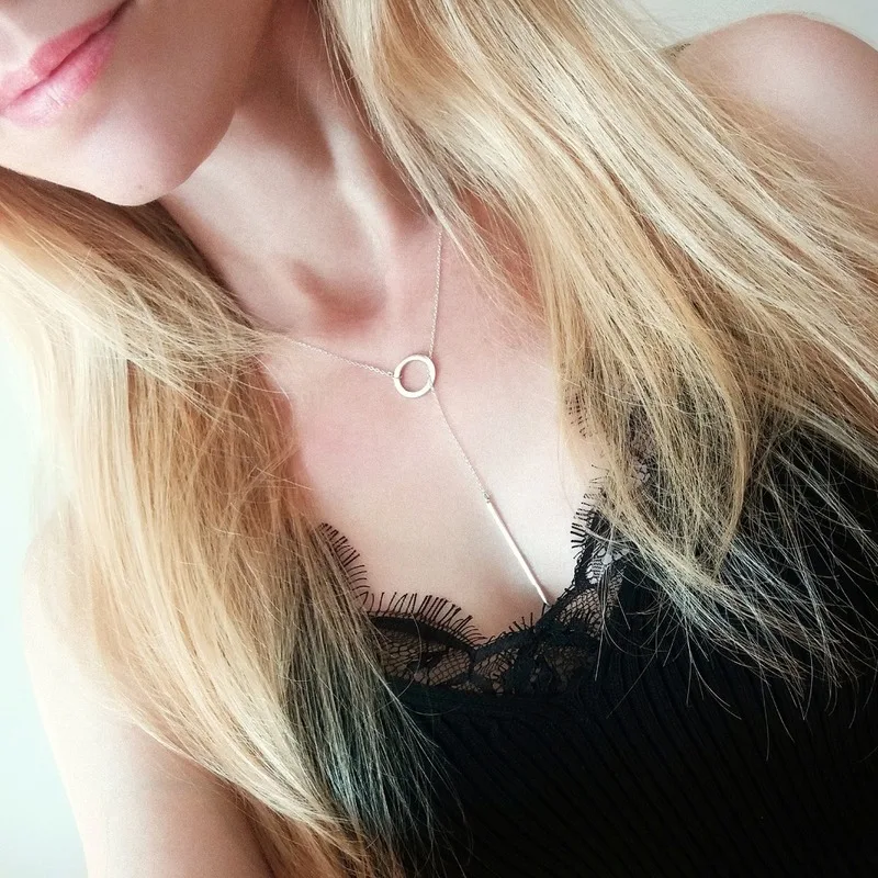 Mcllroy женское модное ювелирное изделие ожерелье из нержавеющей стали для длинной