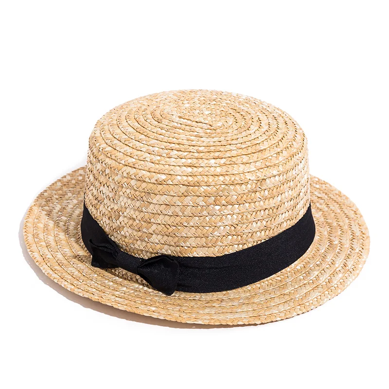 Женская соломенная шляпа с широкими полями Пляжная складная от солнца УФ защитой