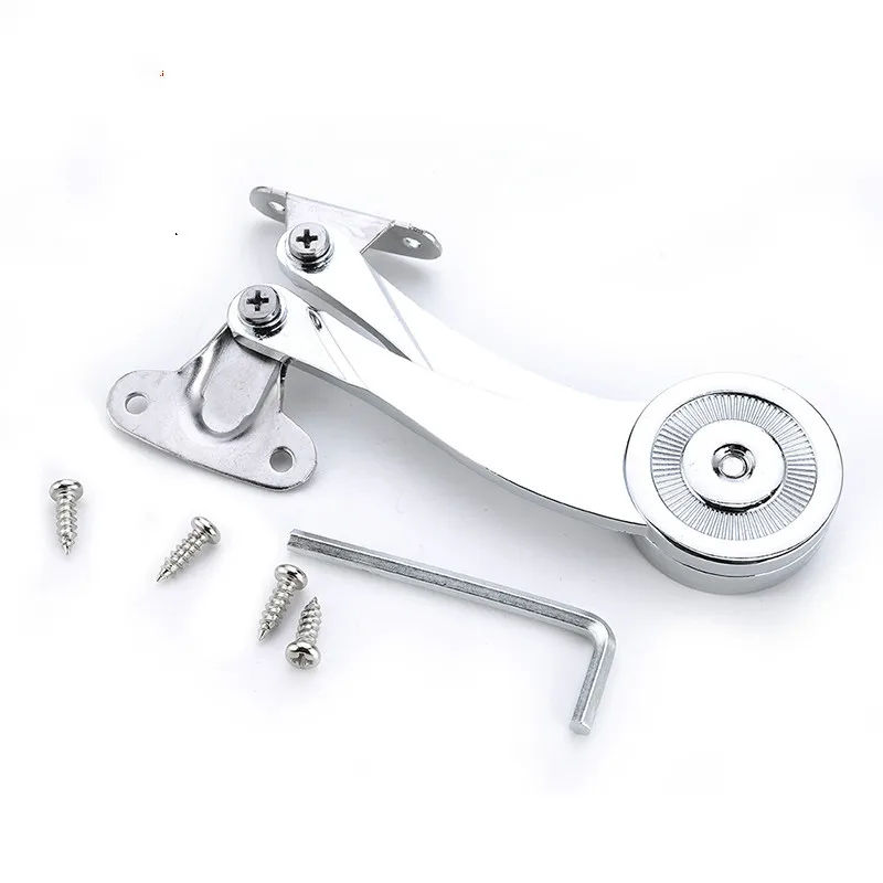 hydraulic randomly stop hinges kitchen cabinet door adjustable polish hinge furniture lift up flap stay support hardware free global shipping