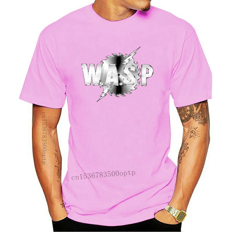 

New Wasp Band Logo MenS T-Shirt Tee Many Colors And Sizes Tops Tee Tee Shirt