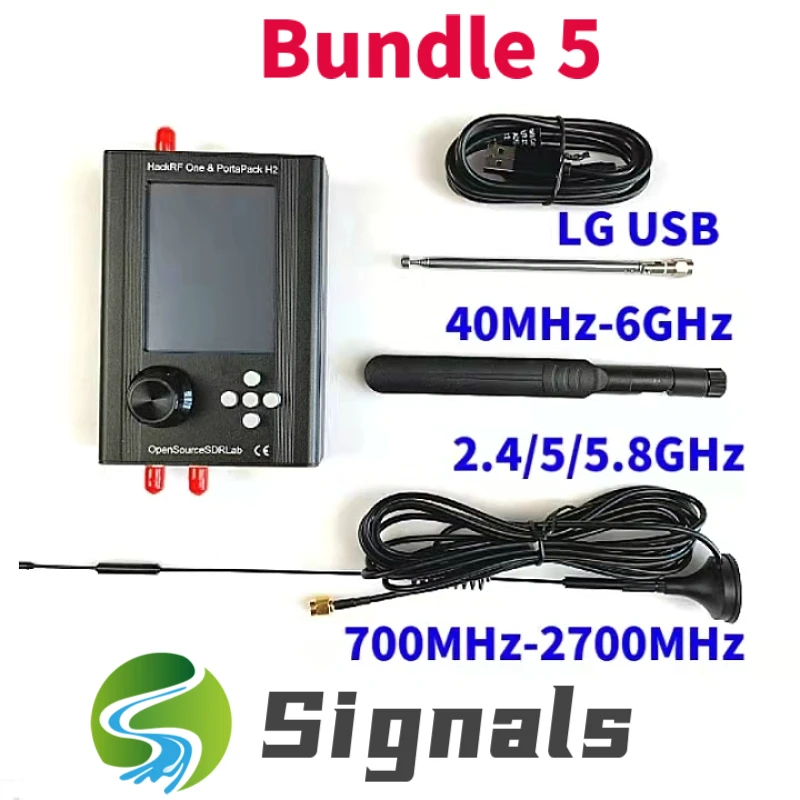 Новый Mayhem Portapack H2 Hackrf One SDR программно определяемое радио 1 МГц-6 ГГц опционально