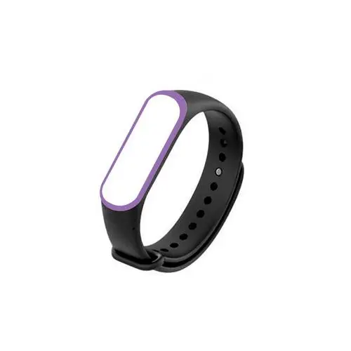 5 Разноцветный сменный ремешок для браслета Dobule mi Band 4, силиконовый водонепроницаемый браслет, сменный ремешок для Xiao mi band 4 - Цвет: 5