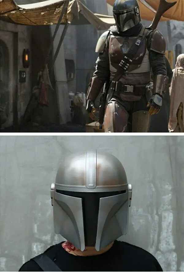 2019 мандалорский Косплей Шлем Звездные войны Мандалорская маска шлем Хэллоуин| |