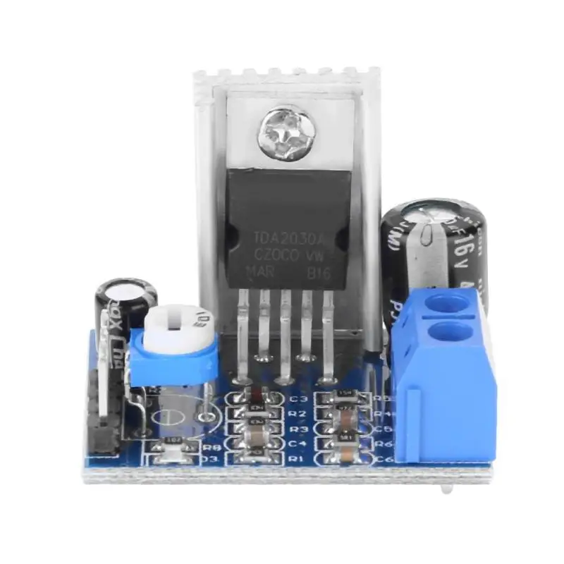TDA2030A Высокая мощность Цифровые усилители модуль аудио усилитель плата 6 12 в 18 Вт