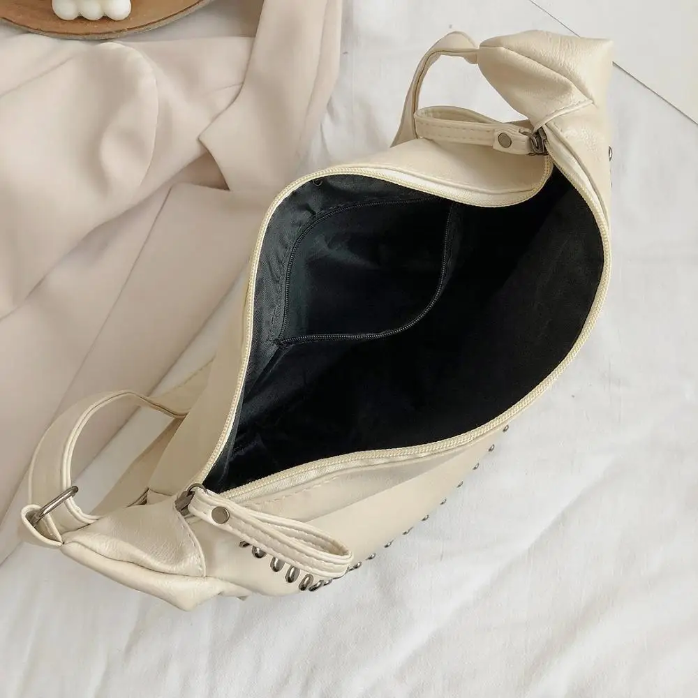 Сумки через плечо для женщин 2020 Женская винтажная сумка-мессенджер с заклепками